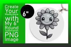 Vibrant Summer Petals: Retro Floral Sublimation PNG Product Image 1