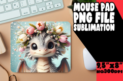 JOYFUL mouse MAT Playful Art, Dragon Product Image 1