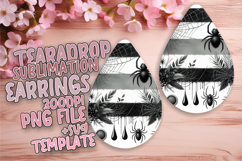 Trendy Teardrop Design for Earrings , Halloween Product Image 1