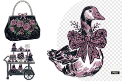 Goth Wedding Night Clipart Product Image 1