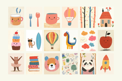Playful Nursery Prints Wall Art Cute Printable Posters Product Image 9