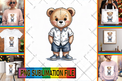 Joyful TSHIRT Magic PNG, Teddy Bear Product Image 1