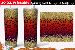 Sublimation Valentines day 20 Oz. Skinny Tumbler Product Image 2