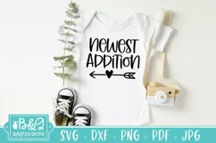 Cute Baby SVG - Newest Addition - Newborn SVG Cut File Product Image 3
