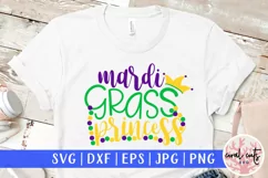 Mardi Gras Princess - Mardi Gras SVG EPS DXF PNG Product Image 1