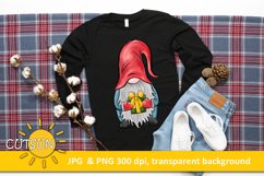Sublimation Design Christmas Gnome with a Present Product Image 5