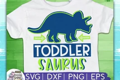 Toddler Saurus SVG DXF PNG EPS Cutting Files Product Image 1