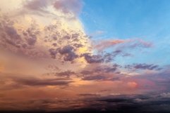 red bright clouds Product Image 1