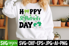 Happy St.Patrick’s Day SVG Design,Happy St.Patrick’s Day PNG Product Image 1