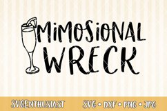 Mimosional wreck SVG cut file Product Image 1