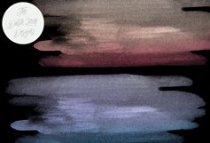 Soft Watercolor Brush Smear Clipart Product Image 3