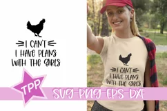 Funny Chicken svg | Chicken cutting file eps, dxf, png, svg Product Image 1