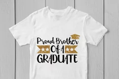 Proud Brother Of A Graduate - Graduation SVG EPS DXF PNG Product Image 3