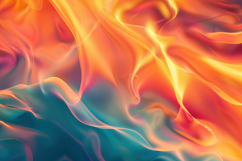 Blue and Orange Smoke Background Wallpaper Product Image 1