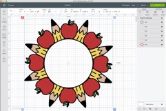 Teacher Layered Mandala Monogram SVG Cut file (806141) | Illustrations