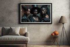 Halloween Samsung Frame TV Art Witch SET of 4 Product Image 2