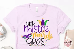 Little mister mardi gras - Mardi Gras SVG EPS DXF PNG Product Image 3