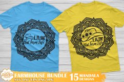 Farmhouse Bundle Mandala, Mandala Bundle, Farmhouse Svg Png Product Image 11