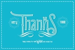 Web Font Mishall Product Image 5