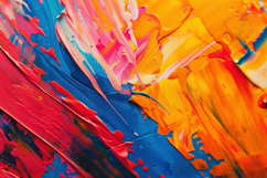 Colorful Abstract Painting Background Wallpaper Product Image 1