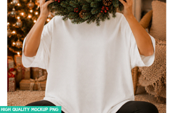 White Oversized T-Shirt Mockup,Shirt Mockup,Mockup Product Image 1