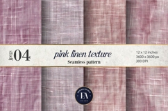 Pink Linen Texture | Fabric Pattern Product Image 1