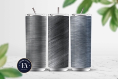 Silver Metallic Texture |Brushed Metal Background Product Image 2