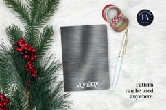 Silver Metallic Texture |Brushed Metal Background Product Image 4