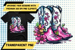Springtime Stampede: Watercolor Floral Sublimation Product Image 1