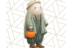 Vintage Halloween PNG Clipart, 1950s Retro Graphics Clip Art Product Image 4