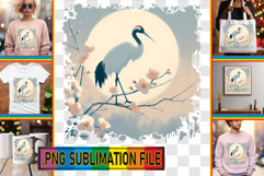 RADIANT Tote Bag Gift Ideas PNG, Birds Product Image 1