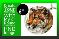 Colorful Cat Creations: 3D Sublimation Product Image 1