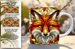 Enchanting 11oz Mug Wrap Png Design , Animals Product Image 1