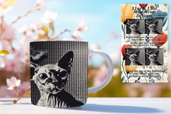 Whisker Wonderland Coffee Cup: Sublime Sublimation Product Image 1