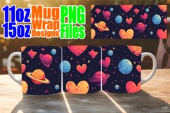 Sweet Valentine's Elegance in Mug Design Product Image 1