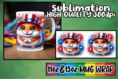 Cozy vibes sublimation print wrap, USA Animals Product Image 1
