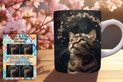 Whimsical Spring Cat Mug Creations Product Image 1