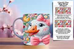 PLAYFUL PNG for 15oz Mug Wrap , Goose Product Image 1