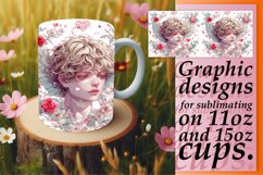 Heartwarming Cupid&#039;s Kiss Mugs Product Image 1
