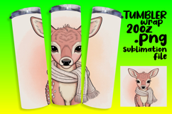 GREAT GIFT 20oz Tumbler Wrap , Valenines Animals Product Image 1