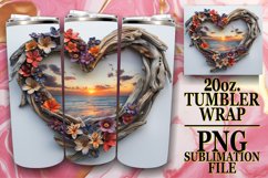 Nature's Beauty: Heart Frame Wrap Product Image 1