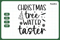 Christmas Dog Bandana Quotes SVG | Water Taster Product Image 3