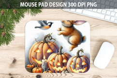 Watercolor Rabbit Mouse Pad Sublimation - Animal PNG Product Image 1