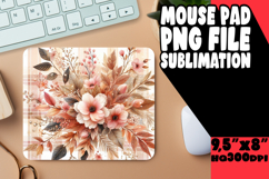 VIBRANT MOUSE PAD Creative Art, Autumn Flower Product Image 1