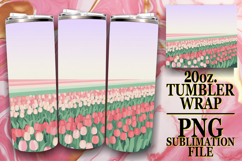 ENCHANTING MOMENTS 20oz TUMBLER WRAP, Spring Product Image 1