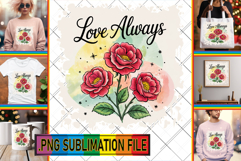 Charming TSHIRT Ideas PNG, Flowers Quote Product Image 1