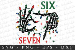 Christmas Six Seven Svg | Christmas svg | Svg cut file Product Image 1