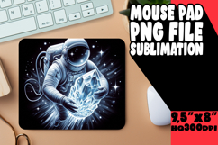 COZY MOUSE MAT CREATIVE DESIGN, Astronaut Product Image 1