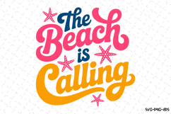 The Beach is Calling svg | Summer Svg | Svg Cut Files Product Image 1