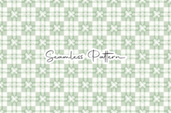 Lucky Clover Green Seamless Pattern - Leprechaun &amp; Clovers Product Image 5